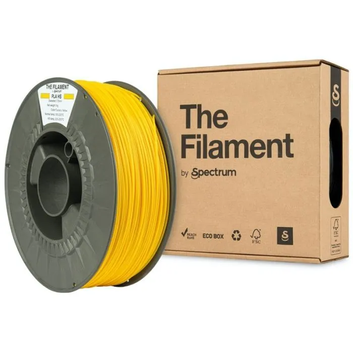 Пластик для 3D-принтера The Filament PLA HS 1.75mm 1kg Yellow, Tuscany (TF-24036) зображення 3