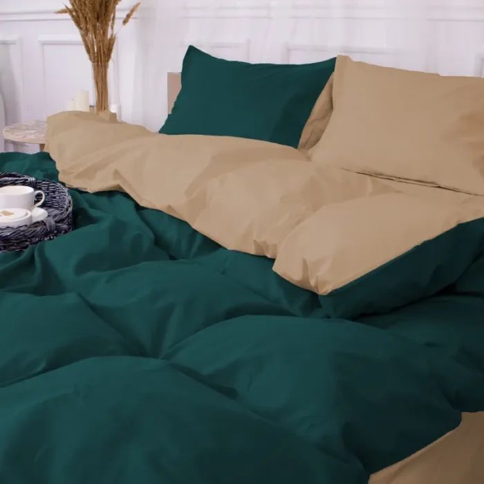 Постільна білизна MirSon Poplin Line 015 + 091 Hanna 220 x 240 (2200006282075) зображення 3