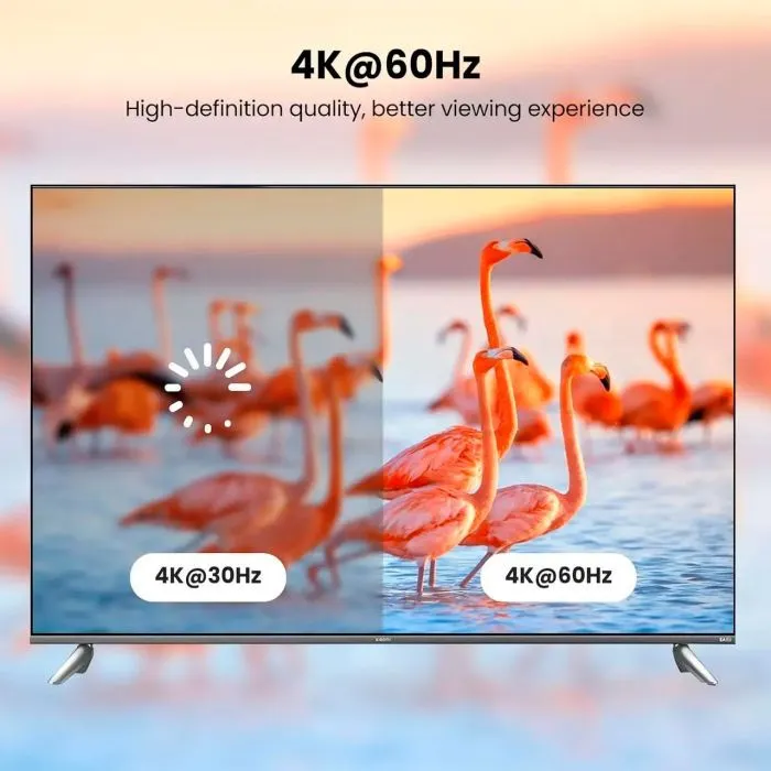Кабель мультимедийный HDMI M to HDMI micro M 1.0m 4K HD127 black Ugreen (30148) изображение 5