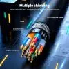 Кабель мультимедийный HDMI M to HDMI micro M 1.0m 4K HD127 black Ugreen (30148) изображение 6