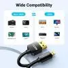 Кабель мультимедийный HDMI M to HDMI micro M 1.0m 4K HD127 black Ugreen (30148) изображение 8
