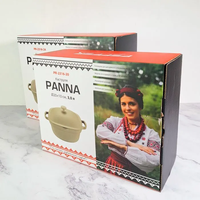 Кастрюля Pepper Panna 4,9 л (PR-2316-24) изображение 7
