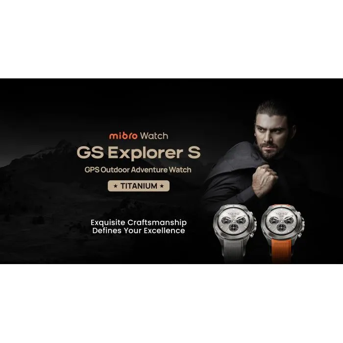 Смарт-годинник Mibro GS Explorer S 48mm Titan-Silicone XPAW023TS (XPAW023TS) зображення 2