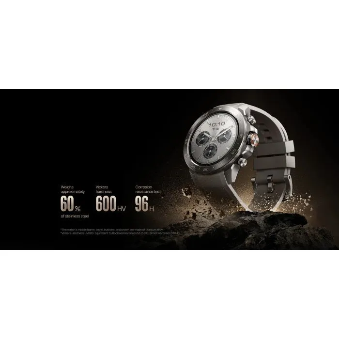 Смарт-годинник Mibro GS Explorer S 48mm Titan-Silicone XPAW023TS (XPAW023TS) зображення 4