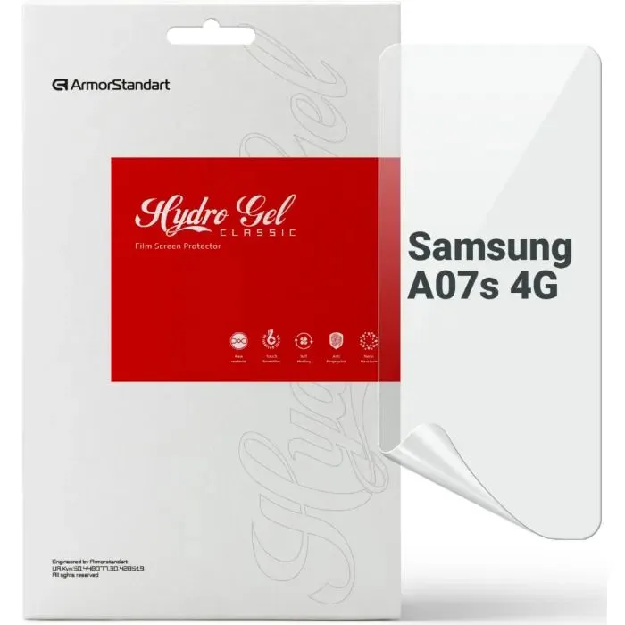 Плівка захисна Armorstandart hydrogel Samsung A07s 4G (ARM93769)