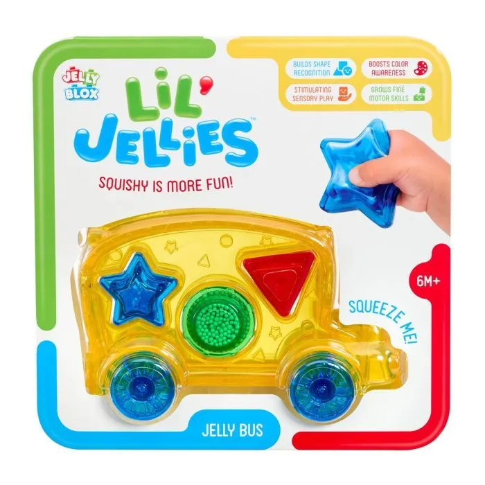 Конструктор Jelly Blox Сенсорний конструктор серії Lil' Jellies - Автобус (937839)