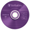 Диск DVD Verbatim 4.7Gb 16X Slim case 5 шт Color (43557) зображення 3