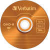 Диск DVD Verbatim 4.7Gb 16X Slim case 5 шт Color (43557) зображення 5
