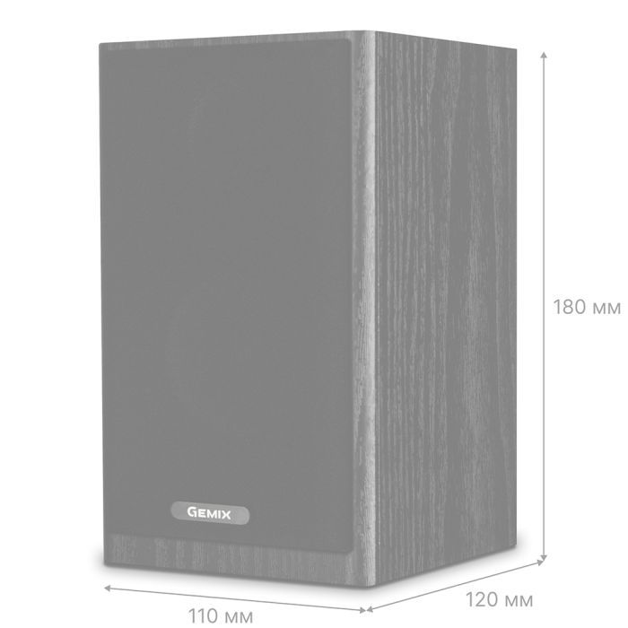Акустична система Gemix TF-5 Black зображення 6