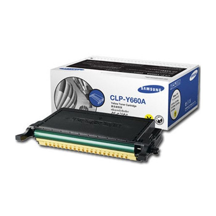 Картридж Samsung CLP-610ND/660N(ND) Yellow (CLP-Y660A)