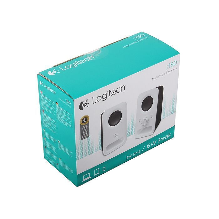 Акустична система Logitech Z-150 Snow White (980-000815) зображення 8