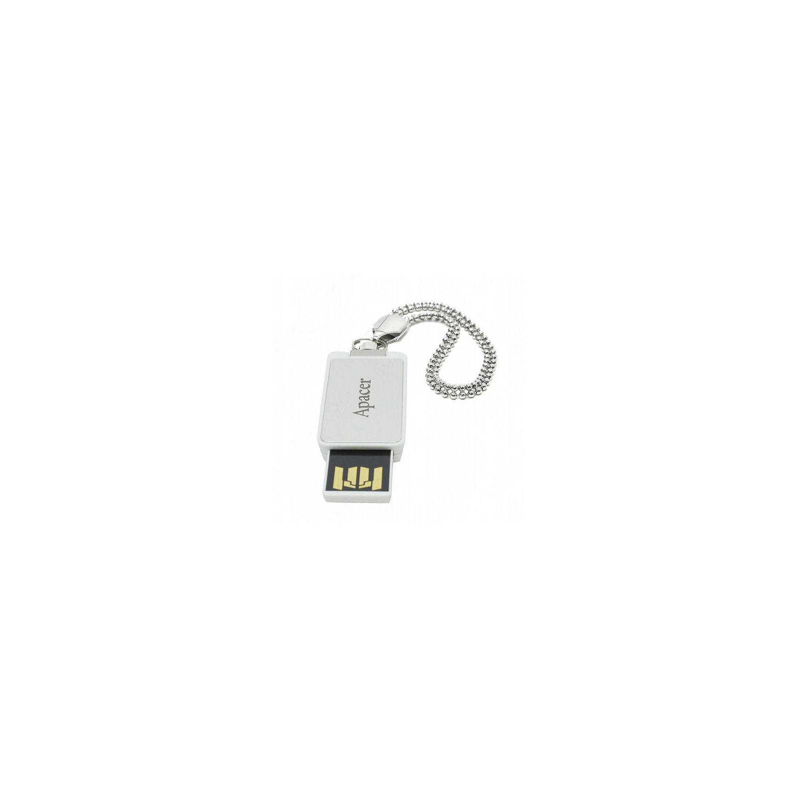 USB флеш накопитель Apacer 32GB AH129 Silver RP USB2.0 (AP32GAH129S-1) изображение 2