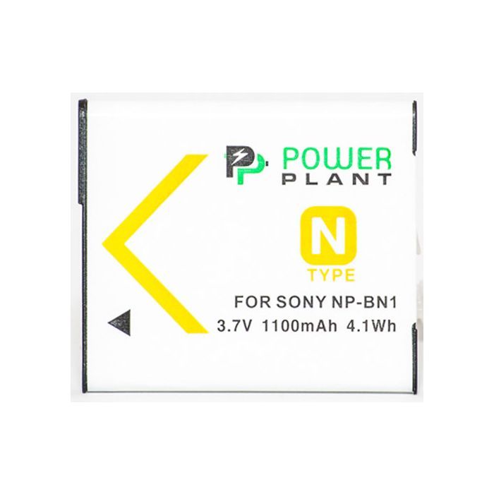 Аккумулятор к фото/видео PowerPlant Sony NP-BN1 (DV00DV1278) изображение 2