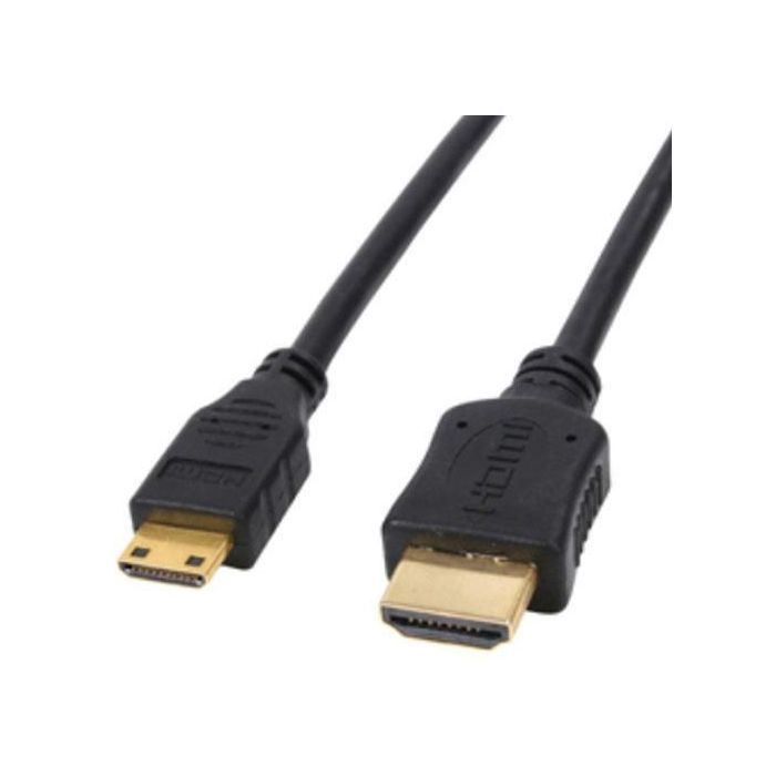 Кабель мультимедийный HDMI A to HDMI C (mini), 1.0m Atcom (6153)