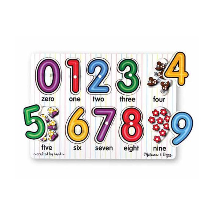 Развивающая игрушка Melissa&Doug Загляни под число (MD3273)