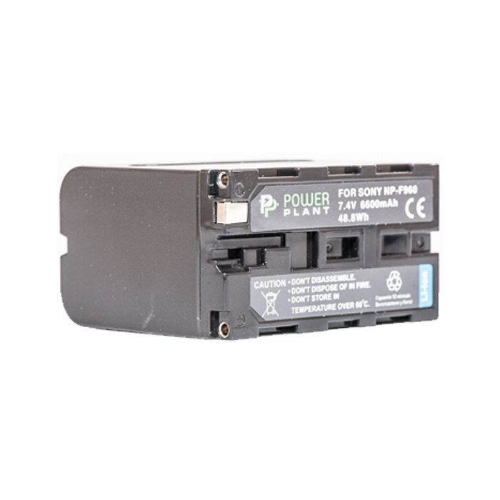 Аккумулятор к фото/видео PowerPlant Sony LED NP-F960 6600mAh (DV00DV1367)