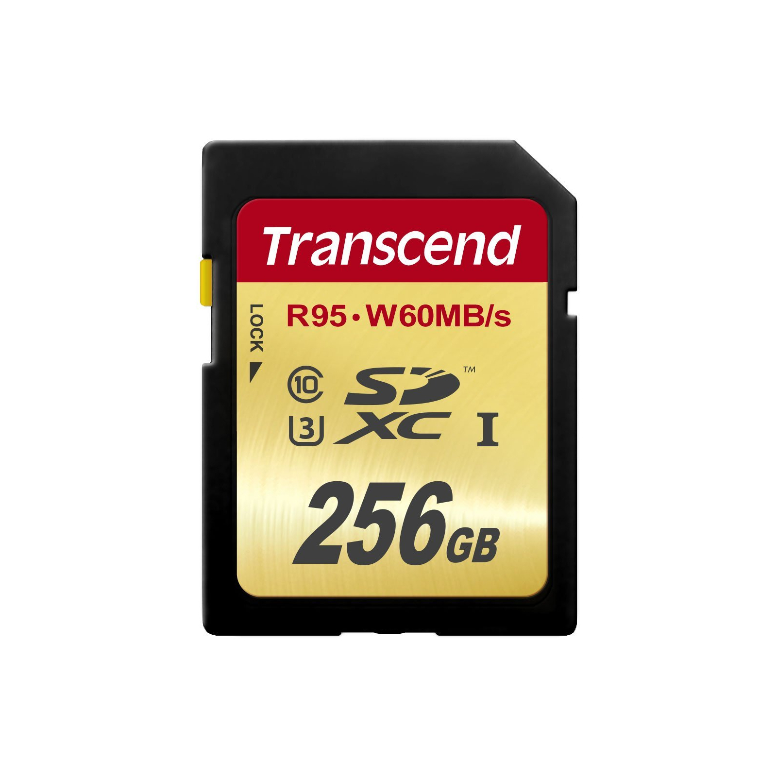 Карта пам'яті Transcend 256Gb SDXC Class10 UHS-I U3 (TS256GSDU3)