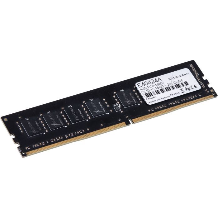 Модуль пам'яті для комп'ютера DDR4 4GB 2400 MHz eXceleram (E40424A) зображення 2