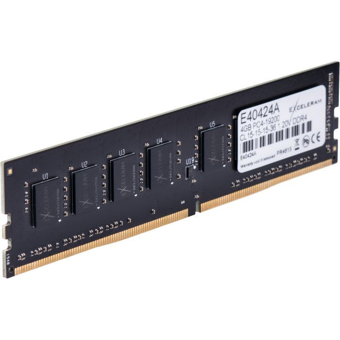 Модуль пам'яті для комп'ютера DDR4 4GB 2400 MHz eXceleram (E40424A) зображення 3
