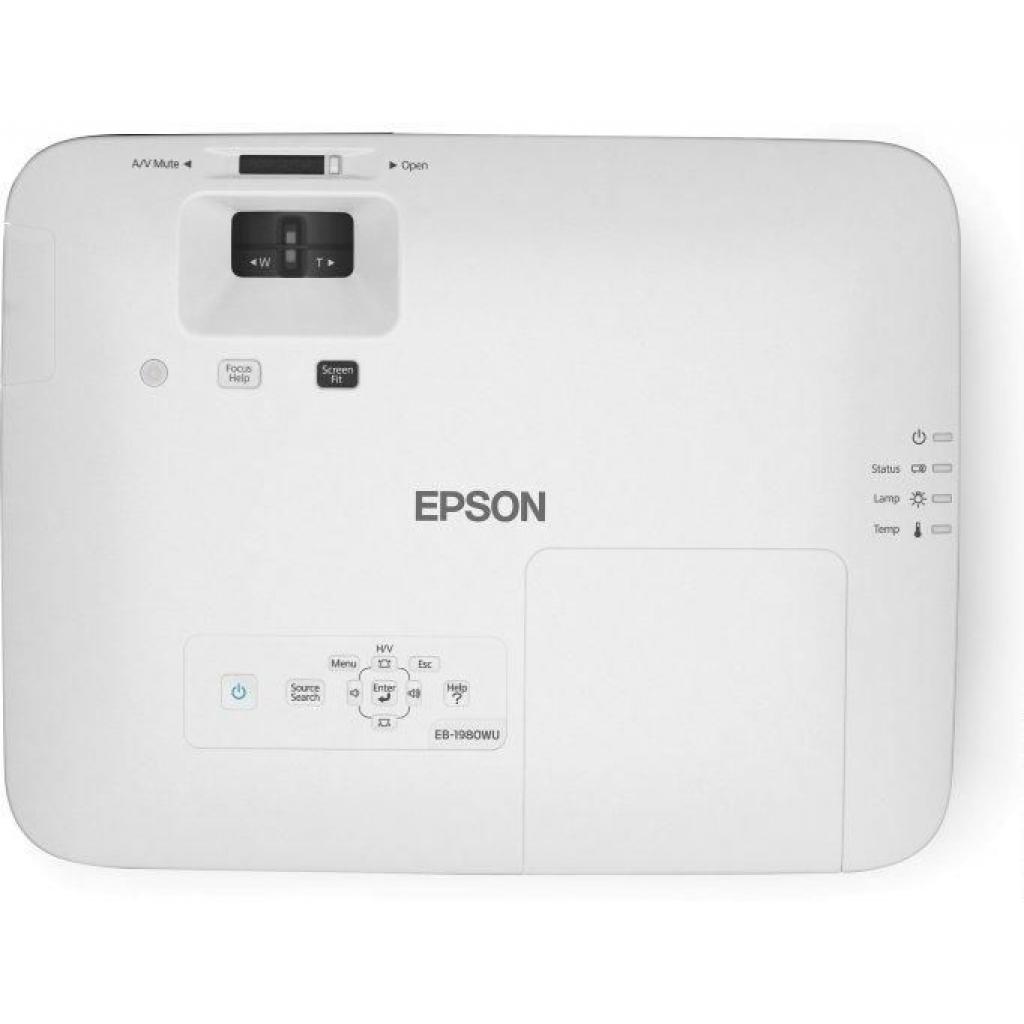 Проектор Epson EB-1980WU (V11H620040) зображення 5