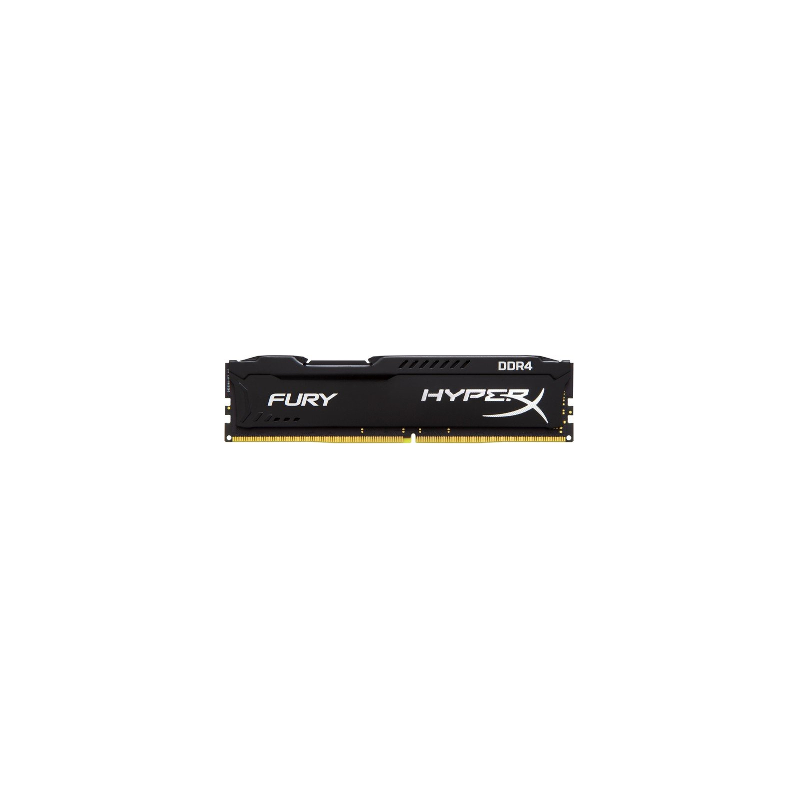 Модуль памяти для компьютера DDR4 4GB 2400 MHz Fury Black Kingston Fury (ex.HyperX) (HX424C15FB/4)