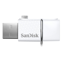 USB флеш накопитель SanDisk 32GB Ultra Dual Drive White OTG USB 3.0 (SDDD2-032G-G46W) изображение 3