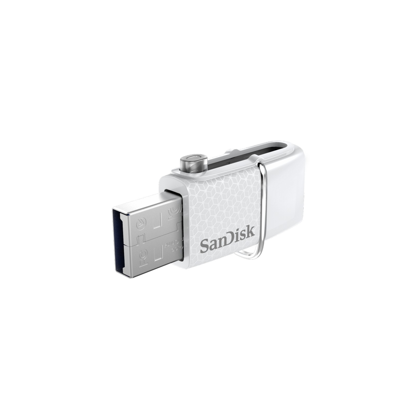 USB флеш накопичувач SanDisk 32GB Ultra Dual Drive White OTG USB 3.0 (SDDD2-032G-G46W) зображення 4