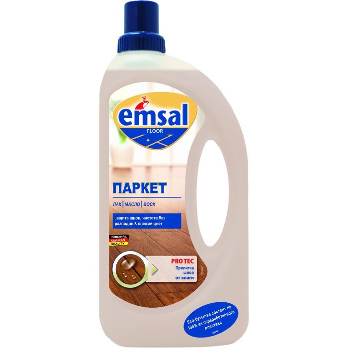 Средство для мытья пола Emsal для ухода за паркетом с пропиткой швов 1 л (4009175163875/4001499944734) изображение 2