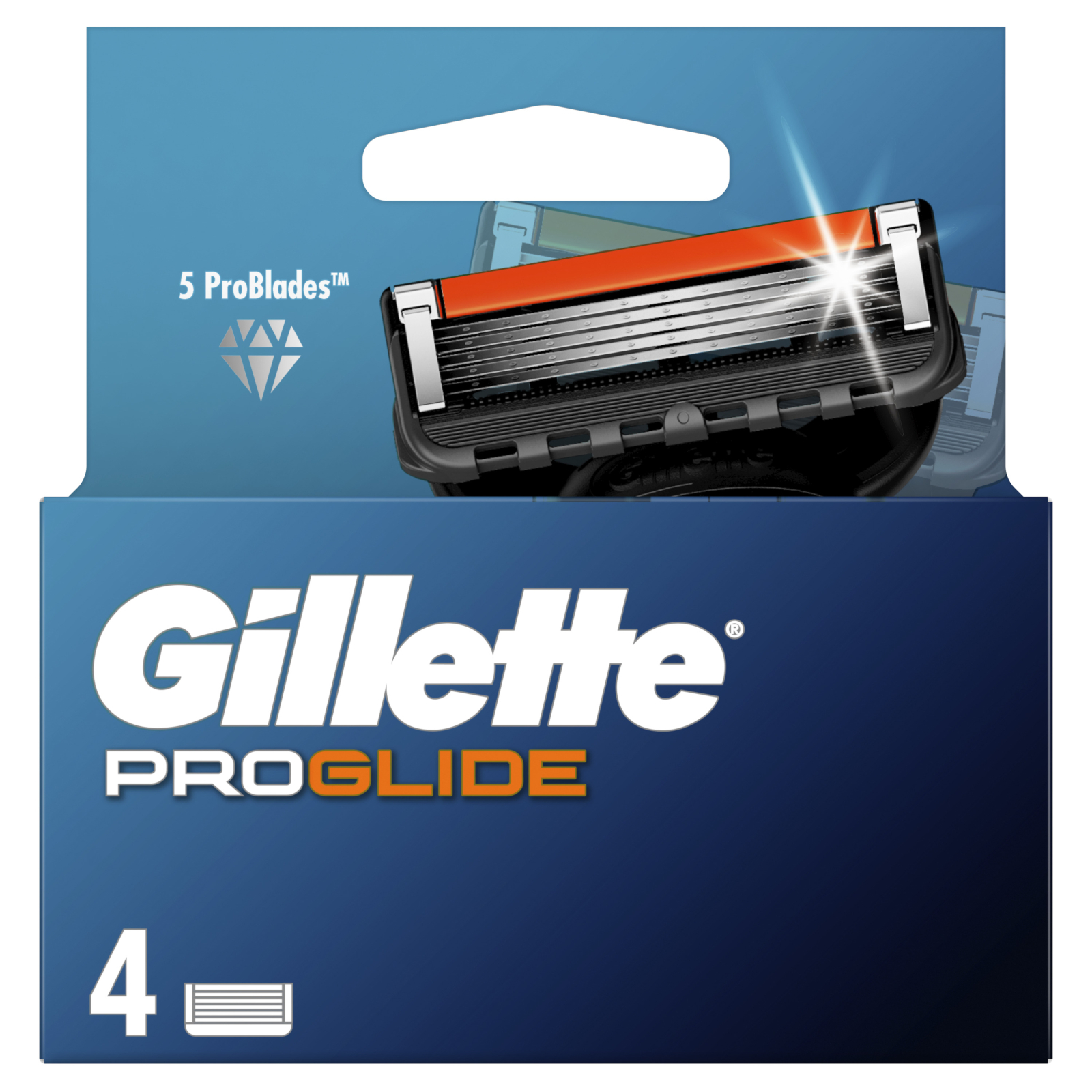 Змінні касети Gillette Fusion ProGlide 12 шт (7702018085934) зображення 2