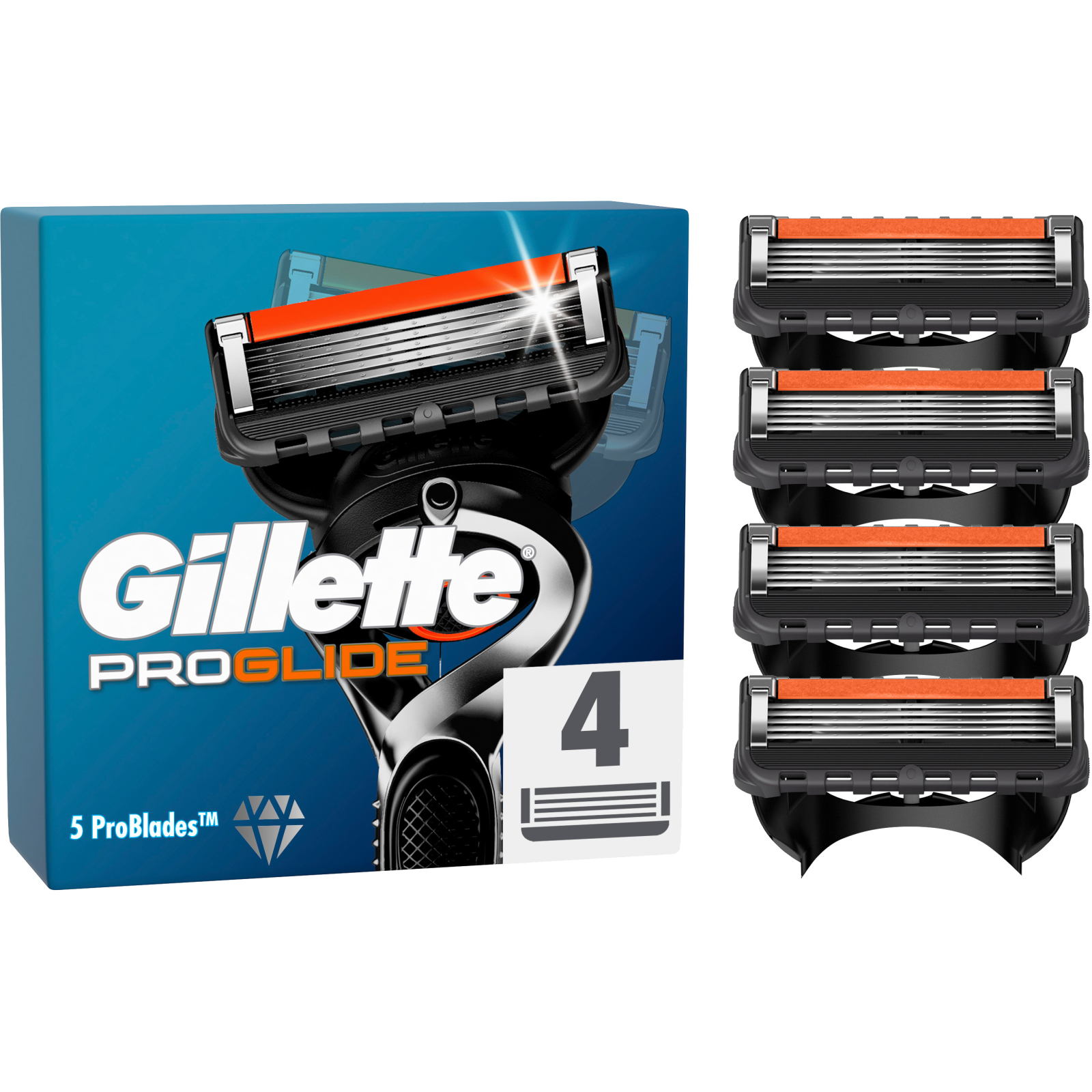 Сменные кассеты Gillette Fusion ProGlide 2 шт. (7702018085897)