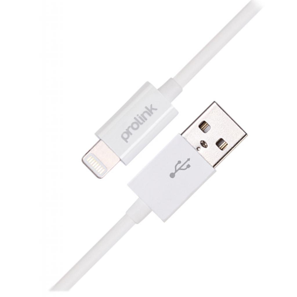 Дата кабель USB 2.0 AM to Lighting 1.0m Prolink (MP320) изображение 2