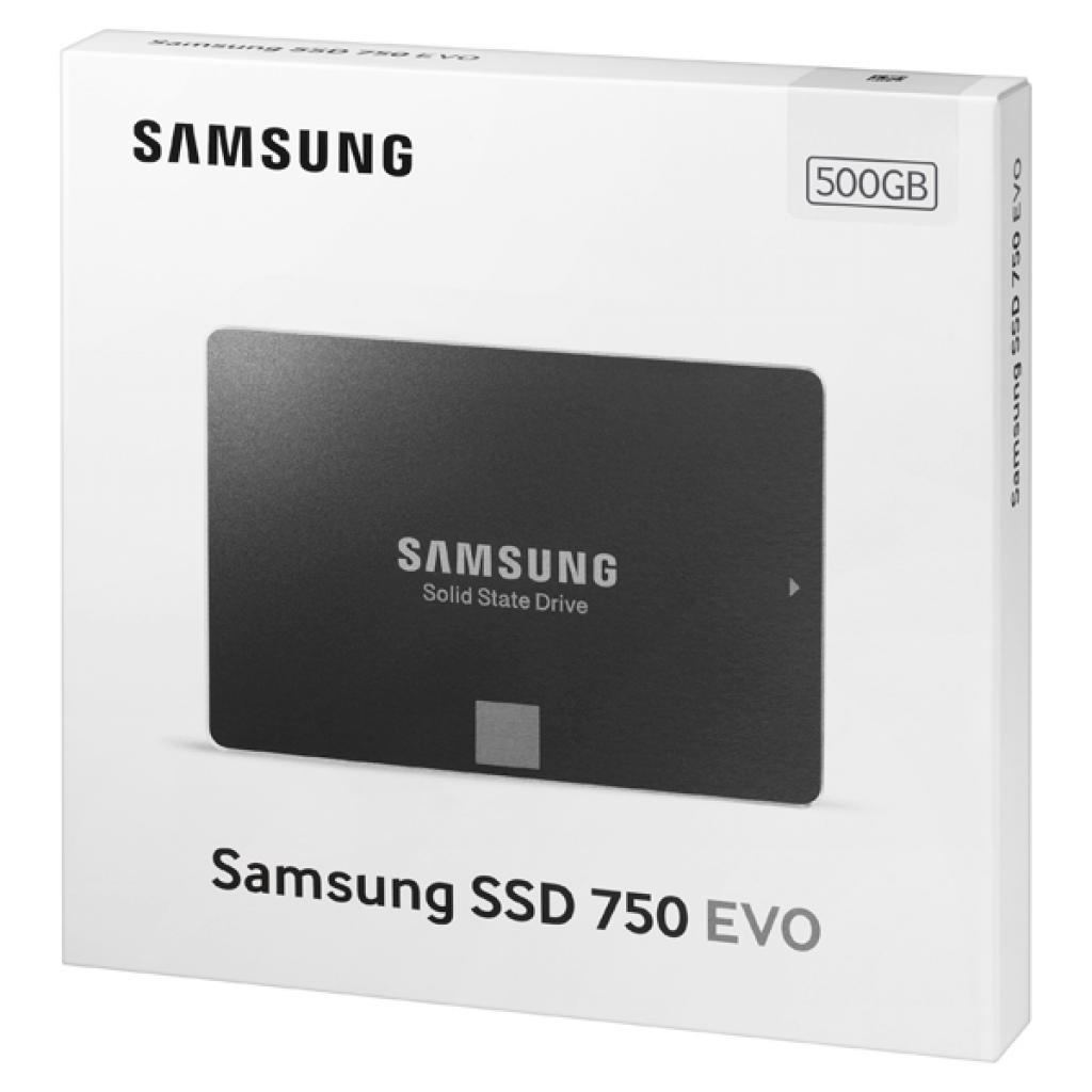 Накопитель SSD 2.5" 500GB Samsung (MZ-750500BW) изображение 9