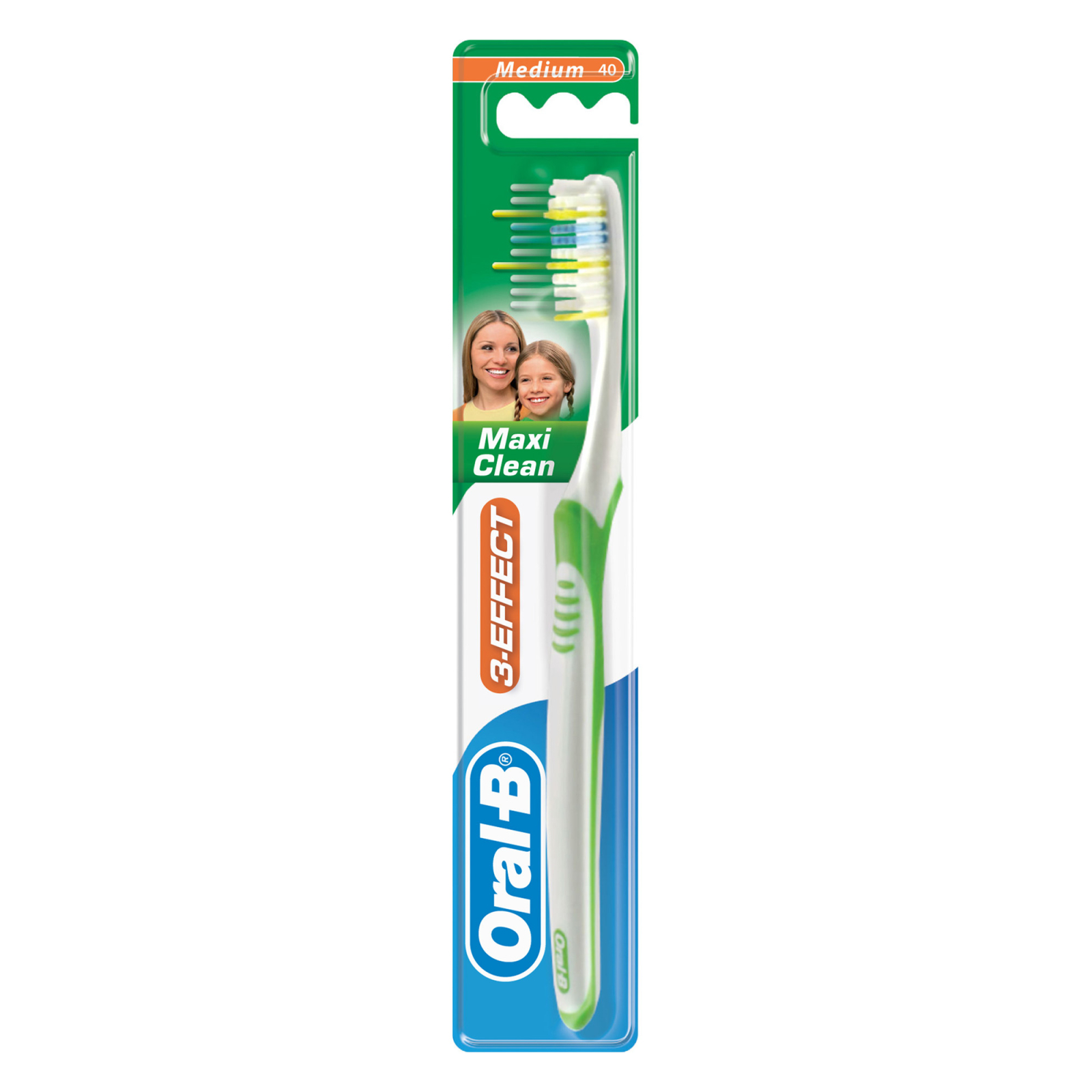 Зубна щітка Oral-B 3-Эффект Maxi Clean средняя 1 шт (8888826016588)