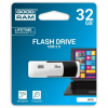USB флеш накопитель Goodram 32GB UCO2 (Colour Mix) Black/White USB 2.0 (UCO2-0320KWR11) изображение 2