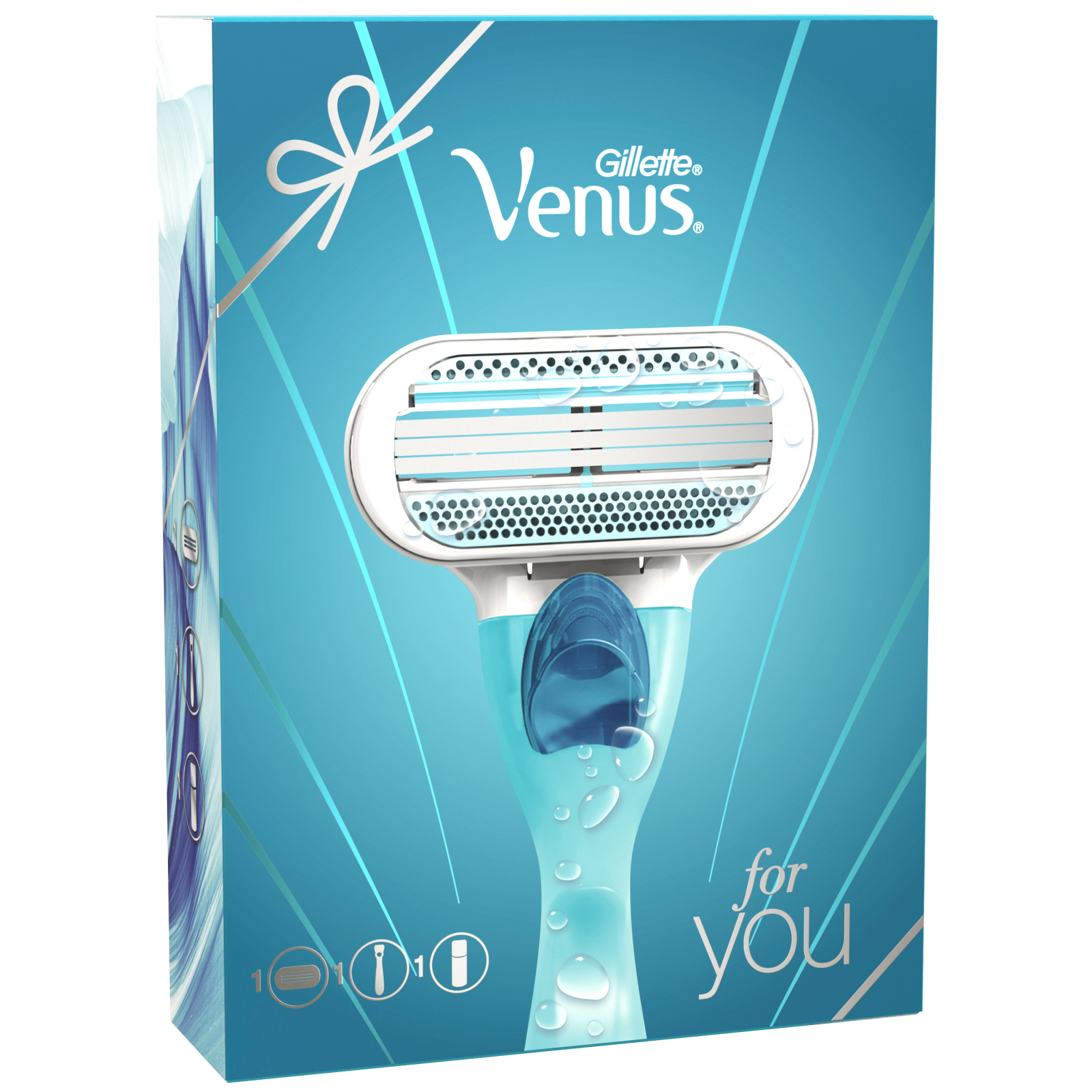 Набір для гоління Venus Бритва Classic + Гель для бритья Satin Care 75 мл (7702018424184) зображення 2