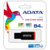 USB флеш накопитель ADATA 64GB UV140 Black-Red USB 3.0 (AUV140-64G-RKD) изображение 5