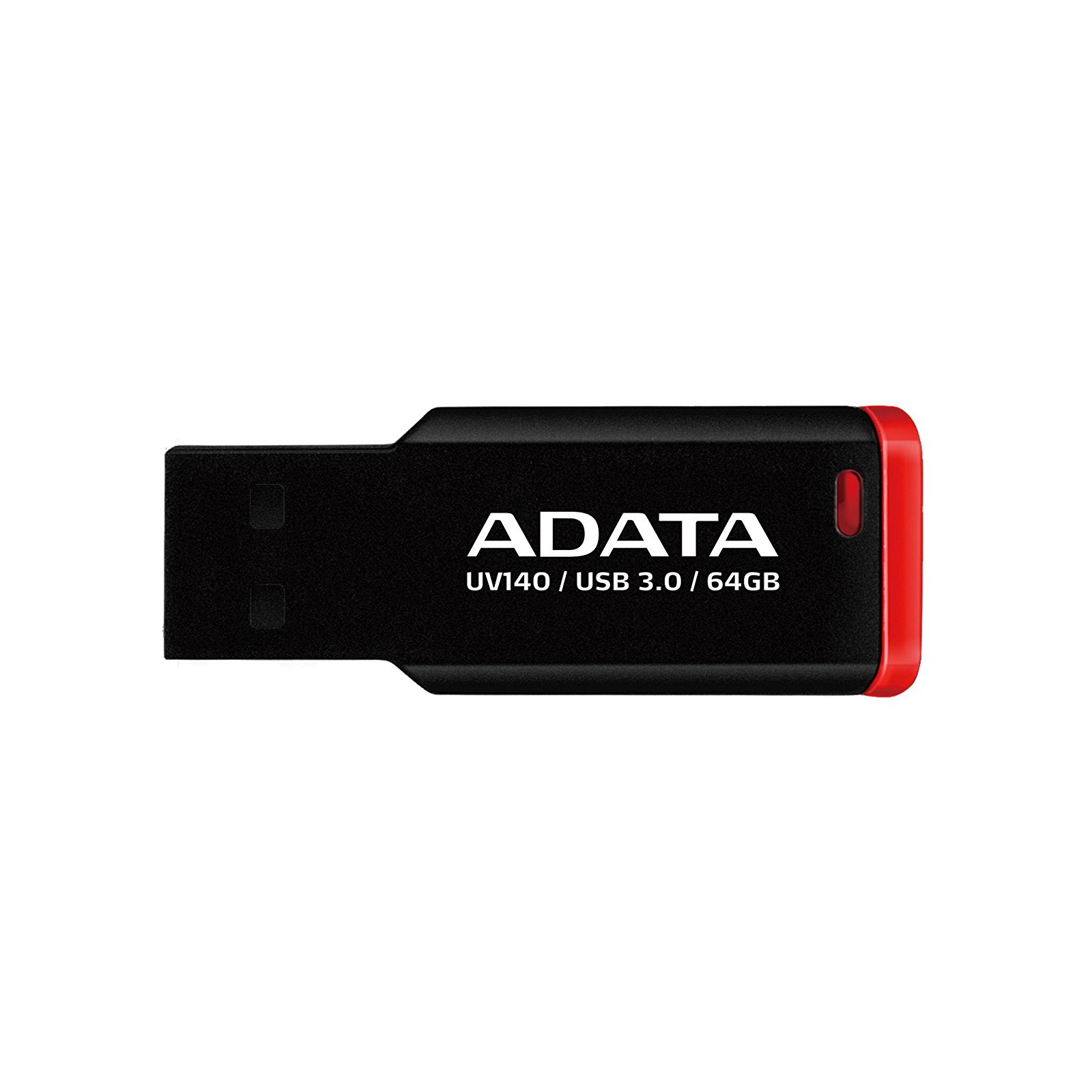 USB флеш накопитель ADATA 64GB UV140 Black-Red USB 3.0 (AUV140-64G-RKD)