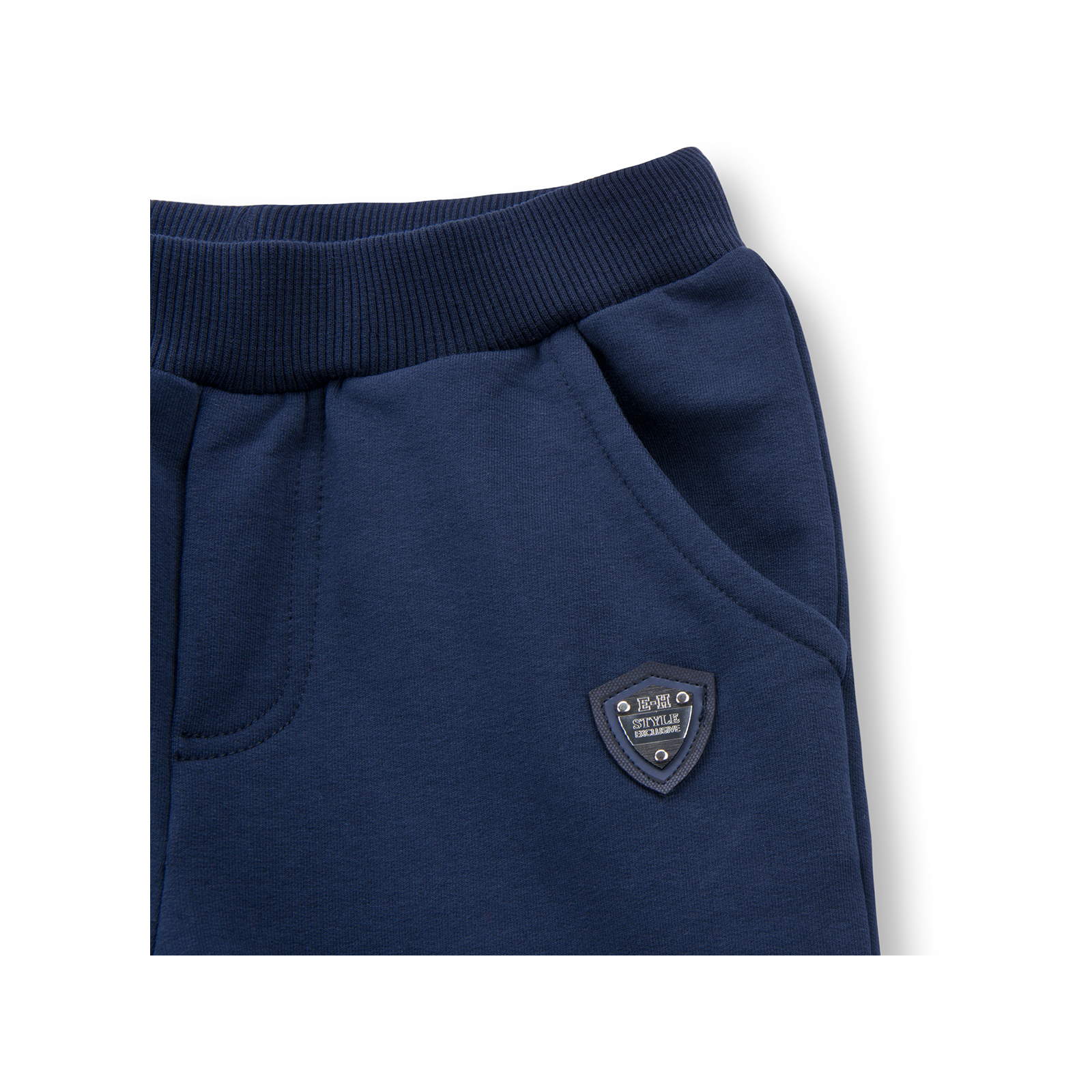 Набір дитячого одягу E&H в смужку із кишенькою (8999-68B-blue) зображення 8