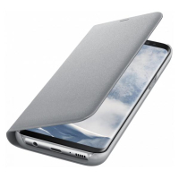 Чехол для мобильного телефона Samsung для S8+/EF-NG955PSEGRU - LED View Cover (Silver) (EF-NG955PSEGRU) изображение 3