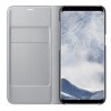 Чехол для мобильного телефона Samsung для S8+/EF-NG955PSEGRU - LED View Cover (Silver) (EF-NG955PSEGRU) изображение 4