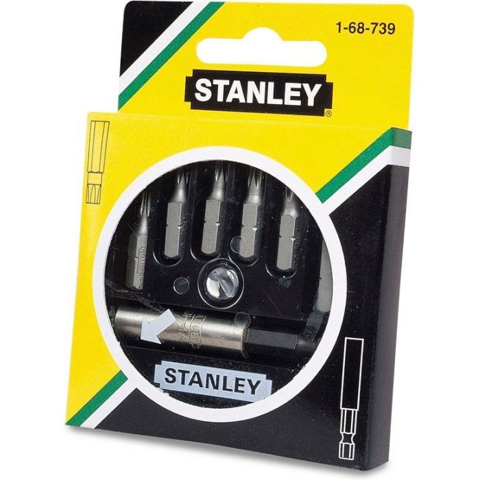 Набор бит Stanley из 6 вставок и магнит. держателя (1-68-739) (1-68-739) изображение 2