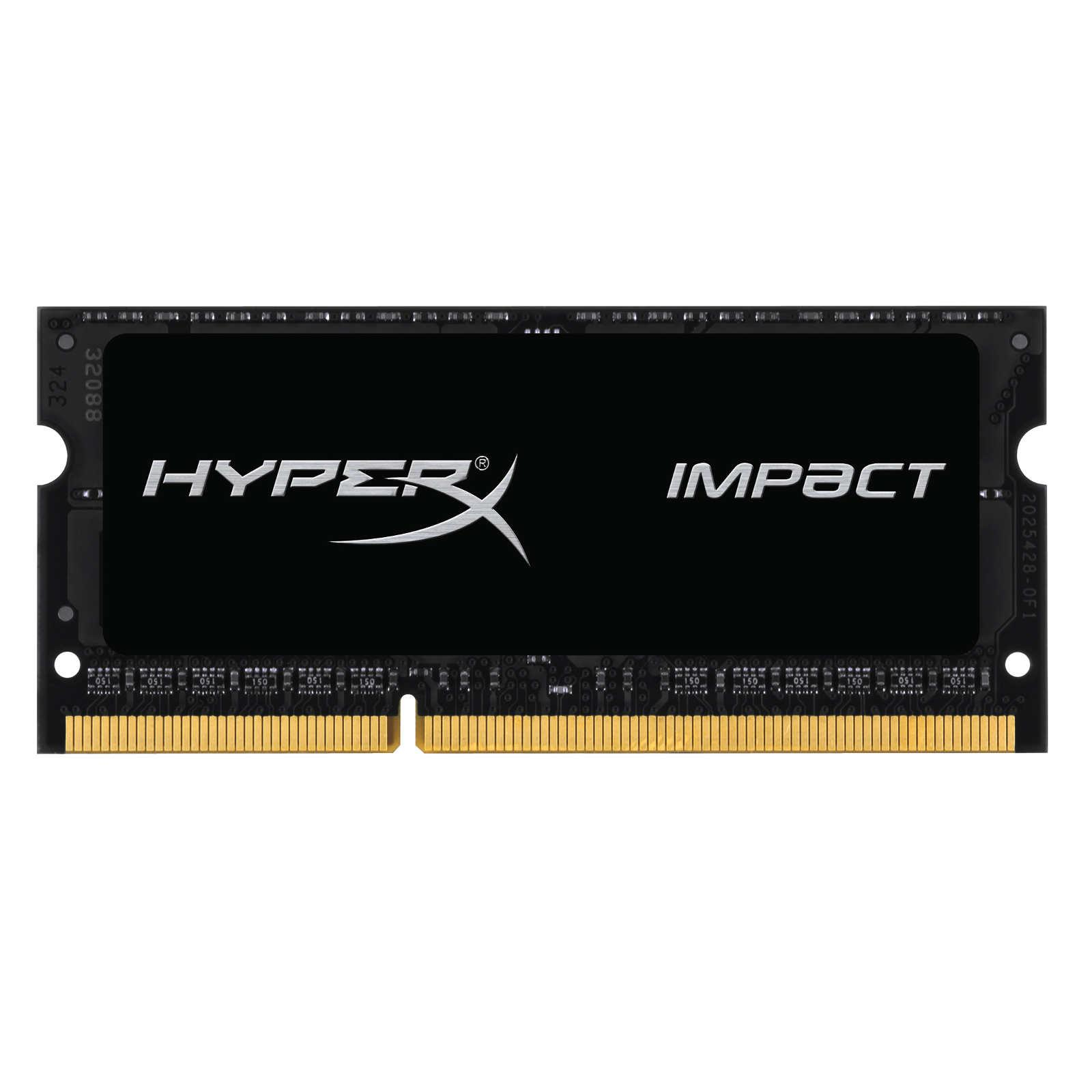 Модуль памяти для ноутбука SoDIMM DDR3 8GB 2133 MHz HyperX Impact Black Kingston Fury (ex.HyperX) (HX321LS11IB2/8)