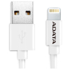 Дата кабель USB 2.0 AM to Lightning 1.0m MFI White ADATA (AMFIPL-100CM-CWH) зображення 2