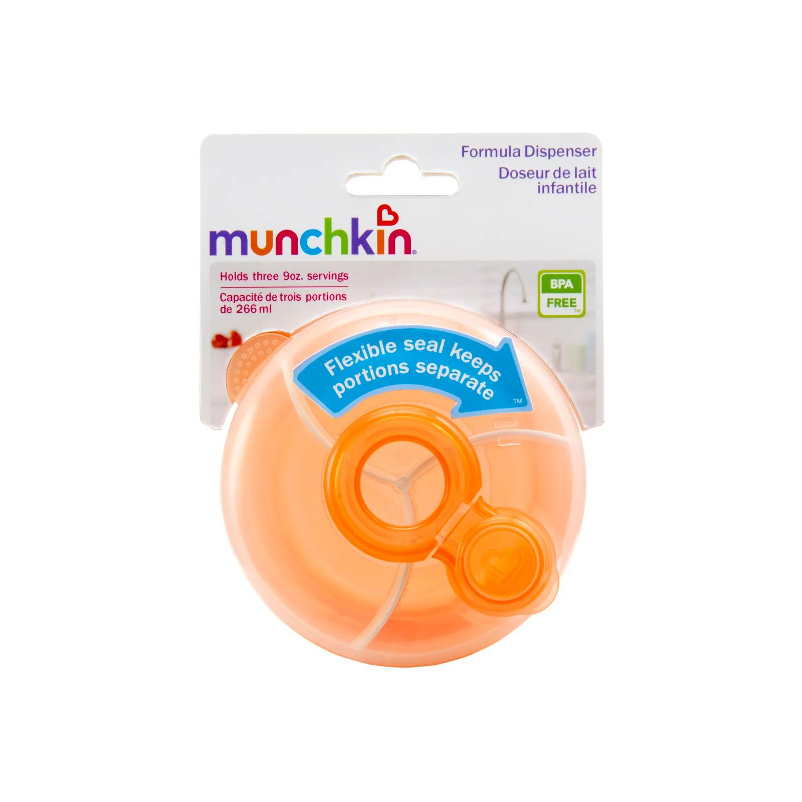 Контейнер для хранения продуктов Munchkin для сухих смесей с дозатором (011557) изображение 2