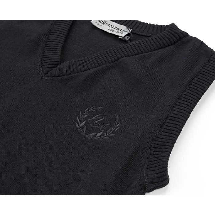 Жилет детский Na вязаный (12-2064-164B-black) изображение 4