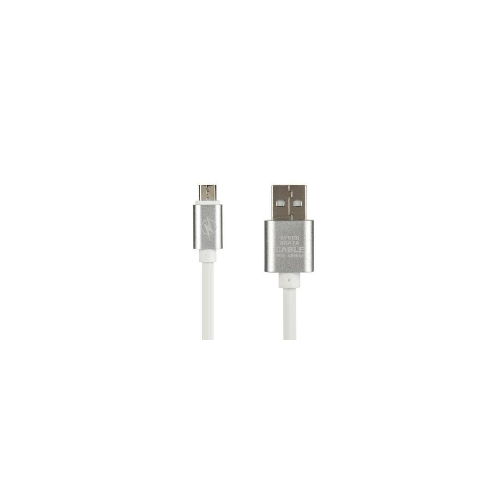 Дата кабель USB 2.0 AM to Micro 5P Fast Speed Series 3.1A White Gelius (56752)