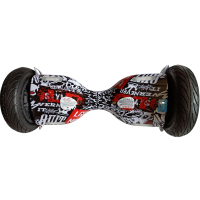 Гироборд Rover XL6 10.5 Grafitti white-red изображение 4