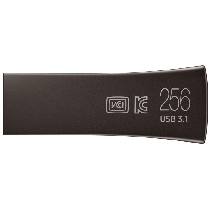 USB флеш накопитель Samsung 128GB Bar Plus Black USB 3.1 (MUF-128BE4/APC) изображение 2
