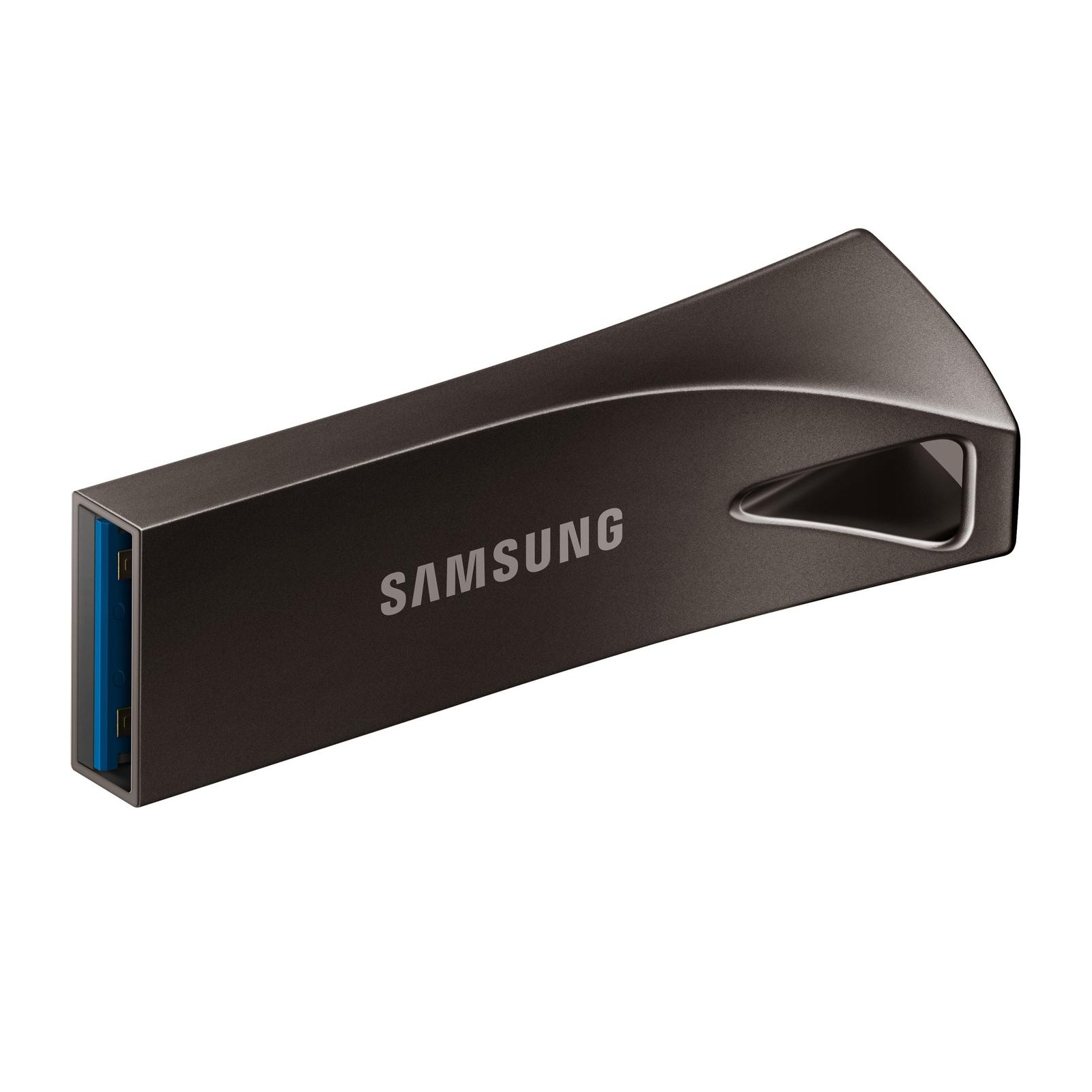 USB флеш накопичувач Samsung 256GB Bar Plus Silver USB 3.1 (MUF-256BE3/APC) зображення 3