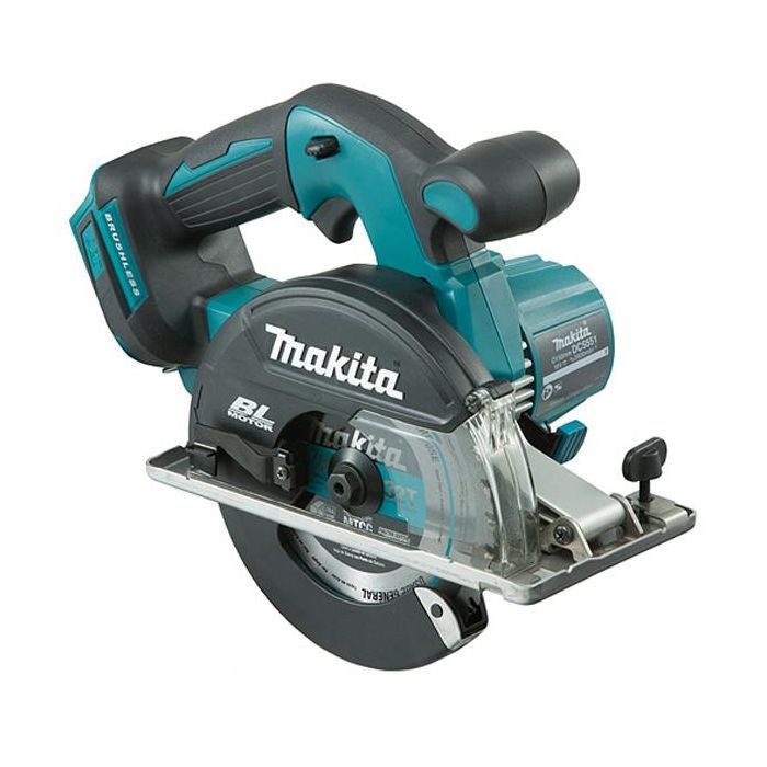 Дискова пила Makita по металлу LXT, 135мм (без АКБ и БП) (DCS552Z)